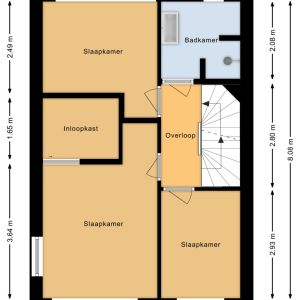 Molckenbourstraat 24, 7773 CK Hardenberg - Plattegrond 2